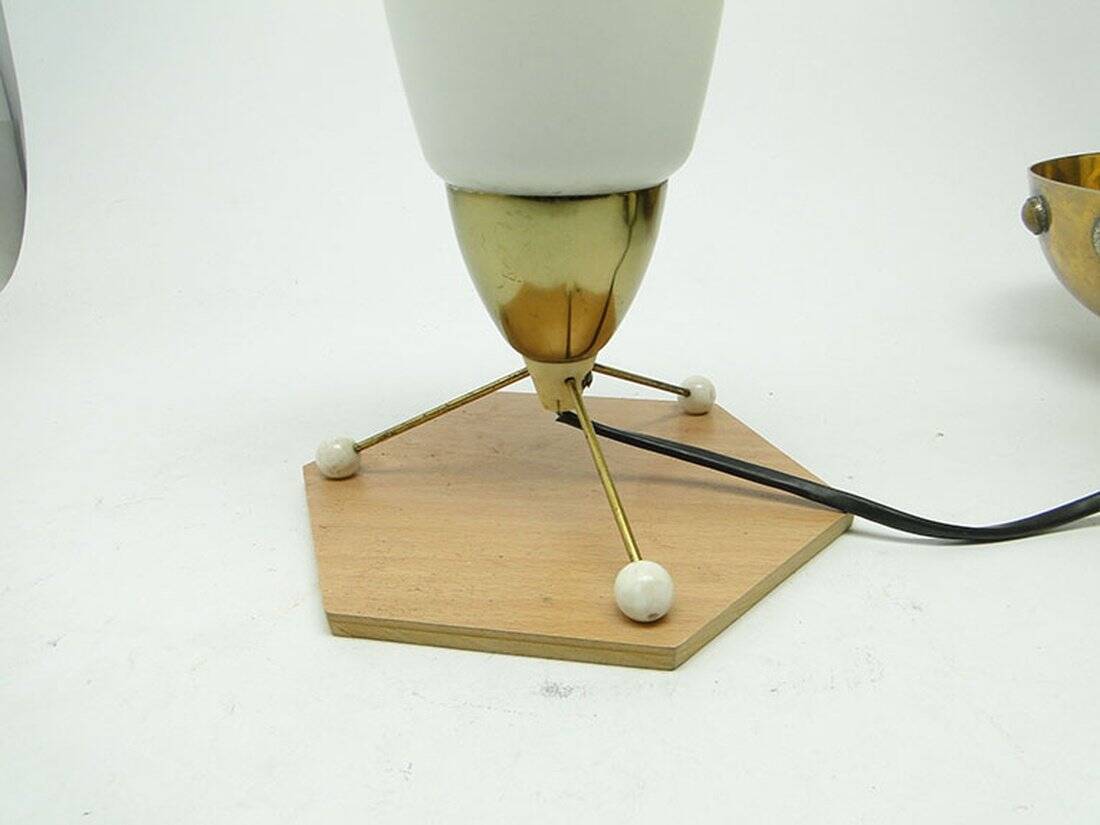 Czechoslovakian Pop Art Bedside Lamp, 1960s