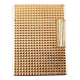 Briquet Dupont plaqué or