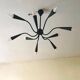 9-branched chandelier. Vintage 50s