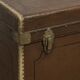 Malle vintage en forme de cube