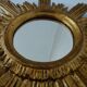 Mirror soleil golden wood 60/70
