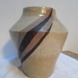 Vase en grès  vernissé