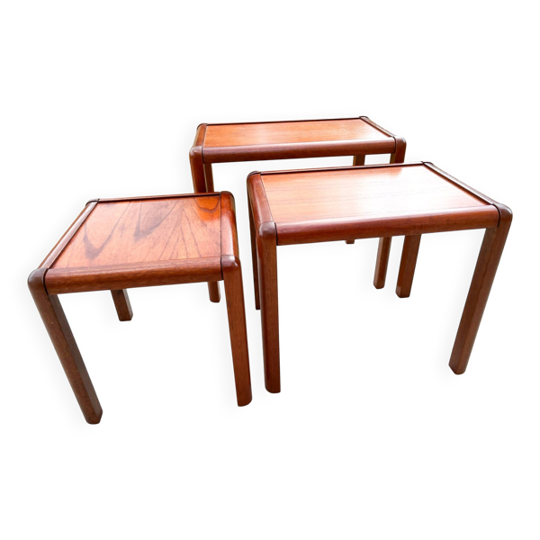Tables gigognes vintage 1970'