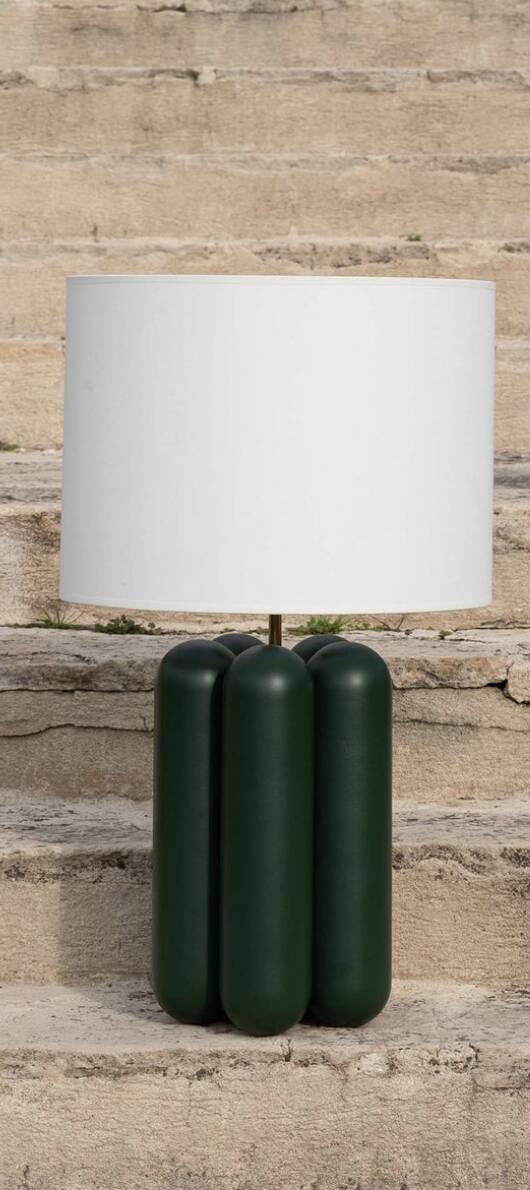 Large charlotte lamp - GREEN