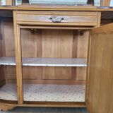 Solid wood and vintage marble