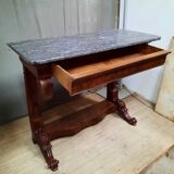 Nineteenth mahogany console