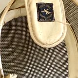 Old fencing mask set and its foil