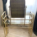 Coiffeuse + fauteuil, années 70