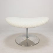 Big Globe Armchair with Ottoman by Pierre Paulin for Artifort, 1980s