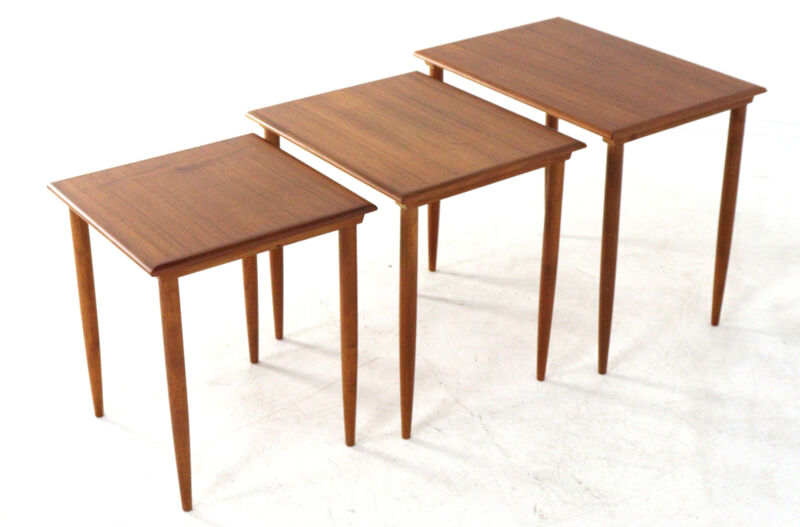 Ensemble de tables gigognes 'Fangel' - design danois