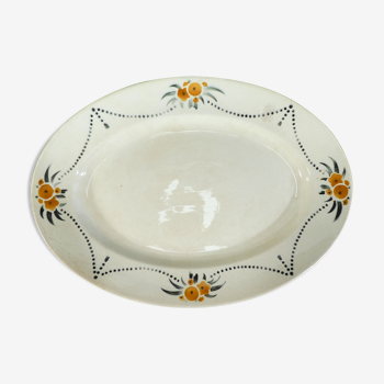 Oval dish badonviller model royal