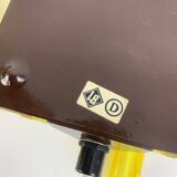 Pair of brutalist wall lights, Claus Bolby for Cebo Industri, Denmark, 1970.