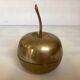 Brass apple catchall box
