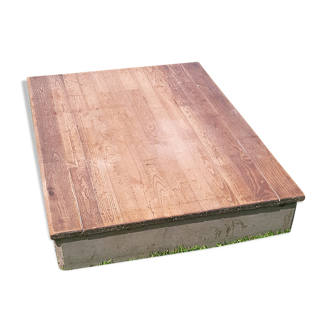 Wooden school stage