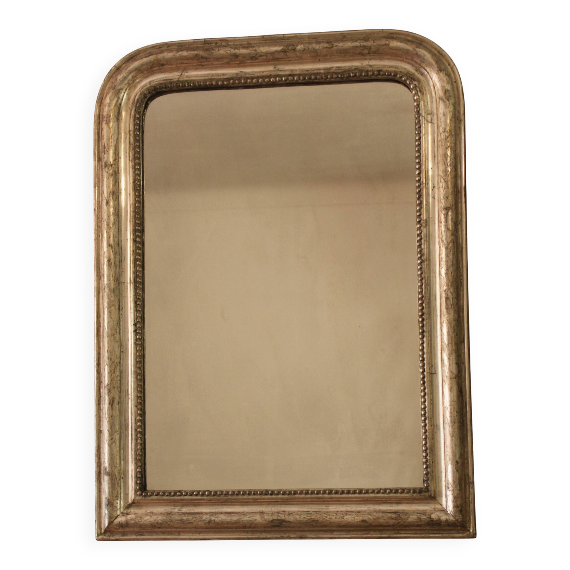 Louis Philippe silver mirror