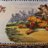 Large earthenware planter HR Quimper