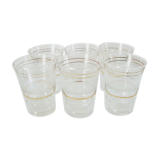 6 granite cup glasses