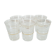 6 granite cup glasses
