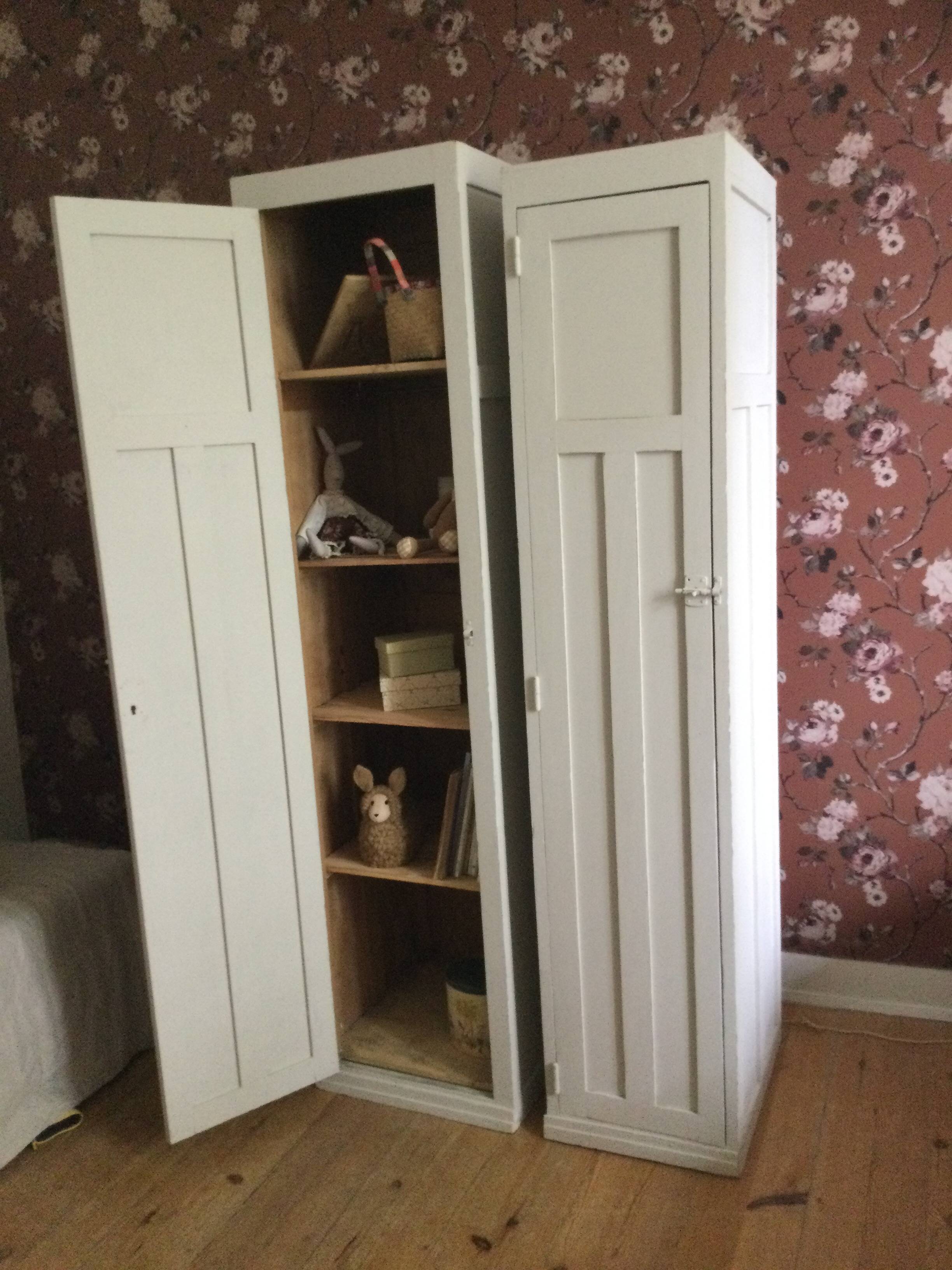 Small antique Parisian wardrobe