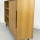 Oak Cabinet with One Sliding Door from WK Möbel, 1960s