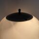 Vintage Mushroom table lamp with gold metal base , 1970s