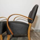 Armchairs by Jindřich Halabala, 1950s, Set of 2