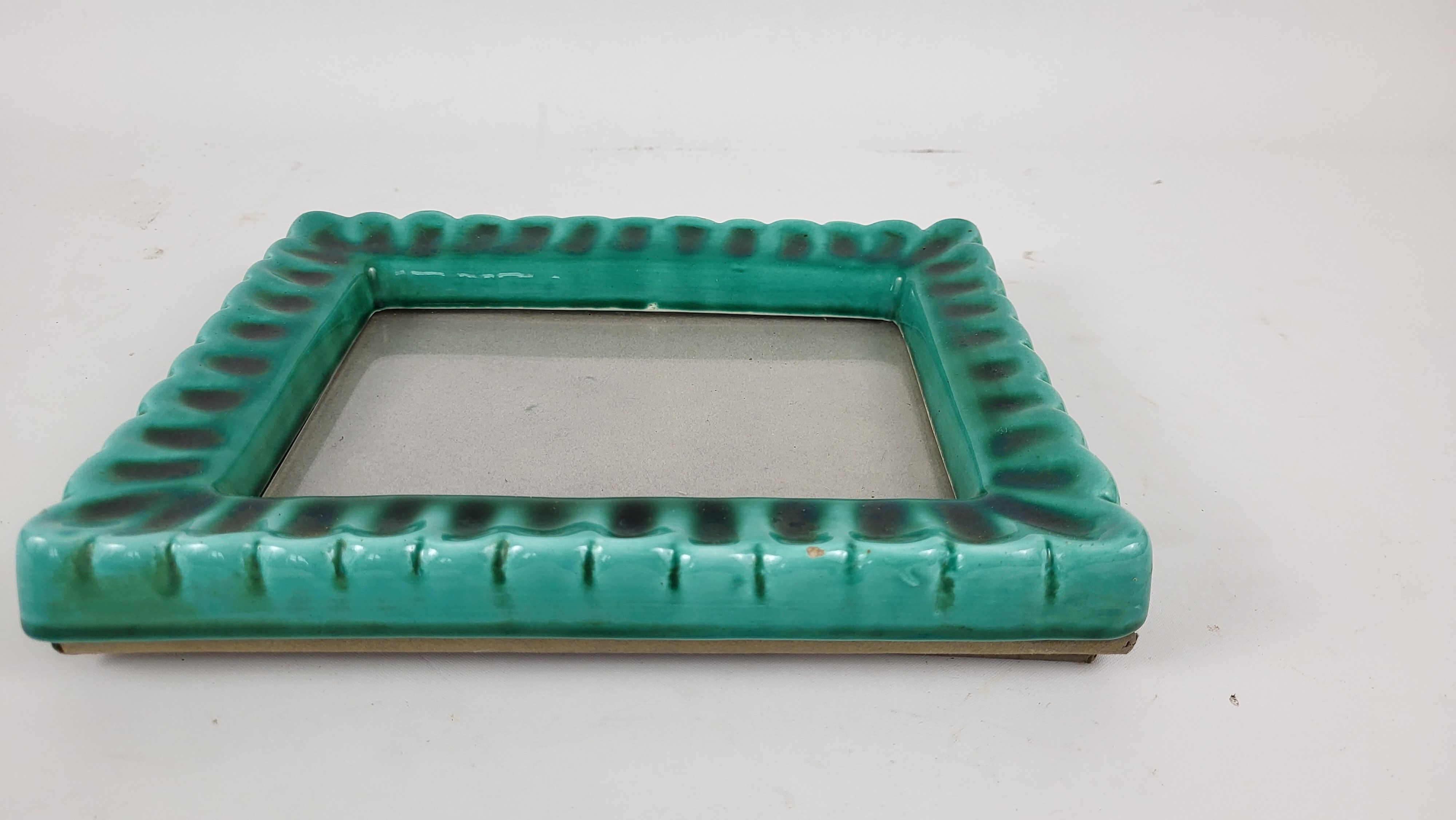 Vintage earthenware frame