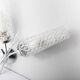 Applique double 1960 chrome et verre et pointe transparente