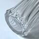 Large crystal vase from Vannes, French crystal factory, 1970
