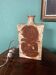 Danish Mid-Century Modern Pottery Table Lamp with Abstract Design 1975