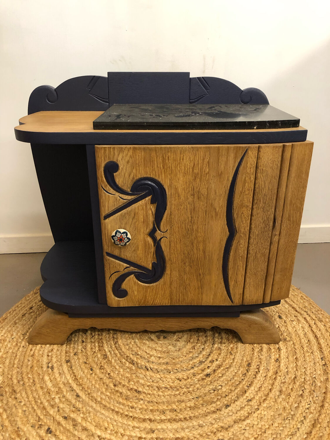 Art Deco bedside table