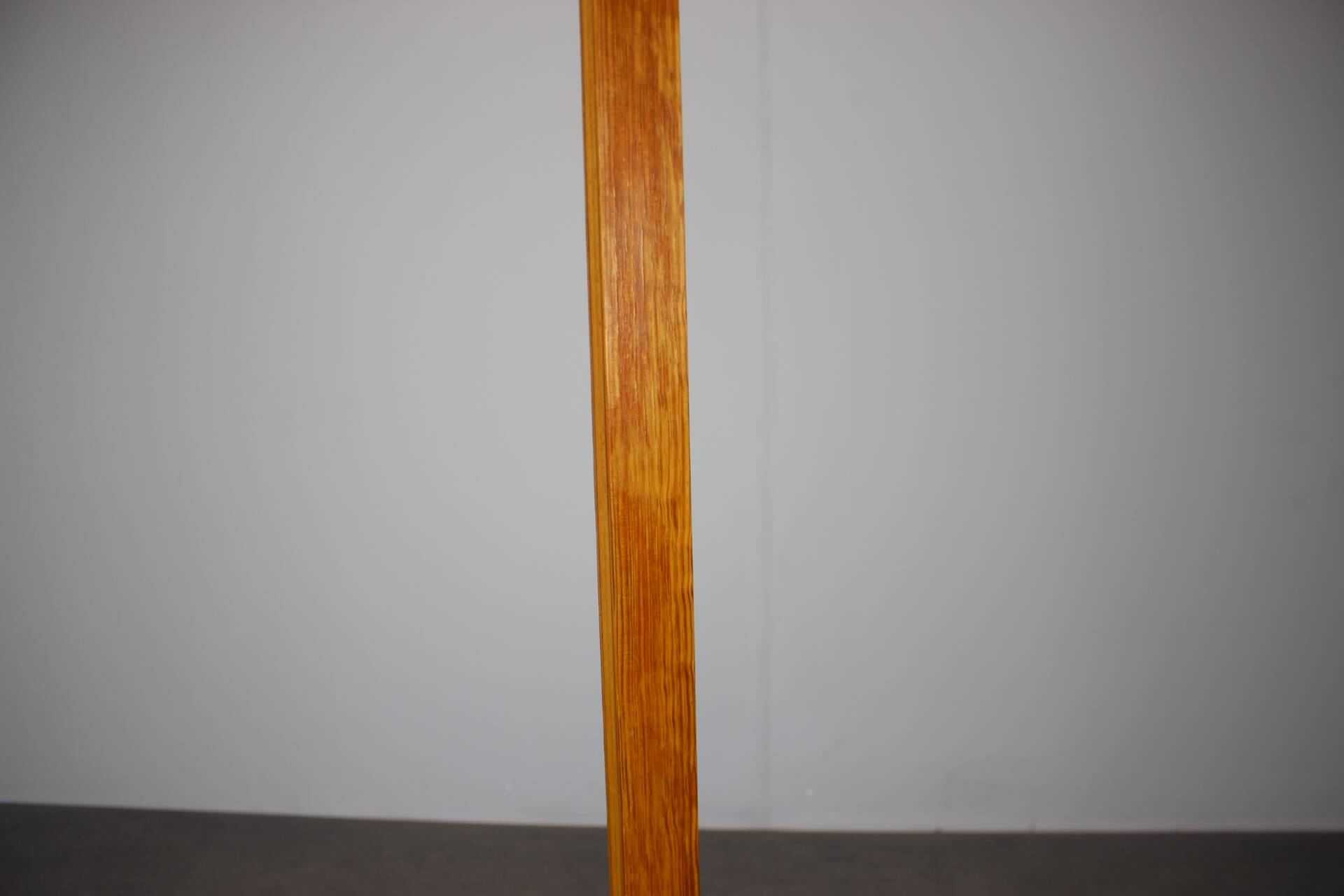 Scandinavian wooden floor lamp, 1960s