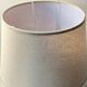 Blue-brown glazed ceramic lamp – 1950s/60s, Ruelland style