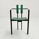 Set of 4 postmodern trix chairs by Karl Friedrich Förster, 1980