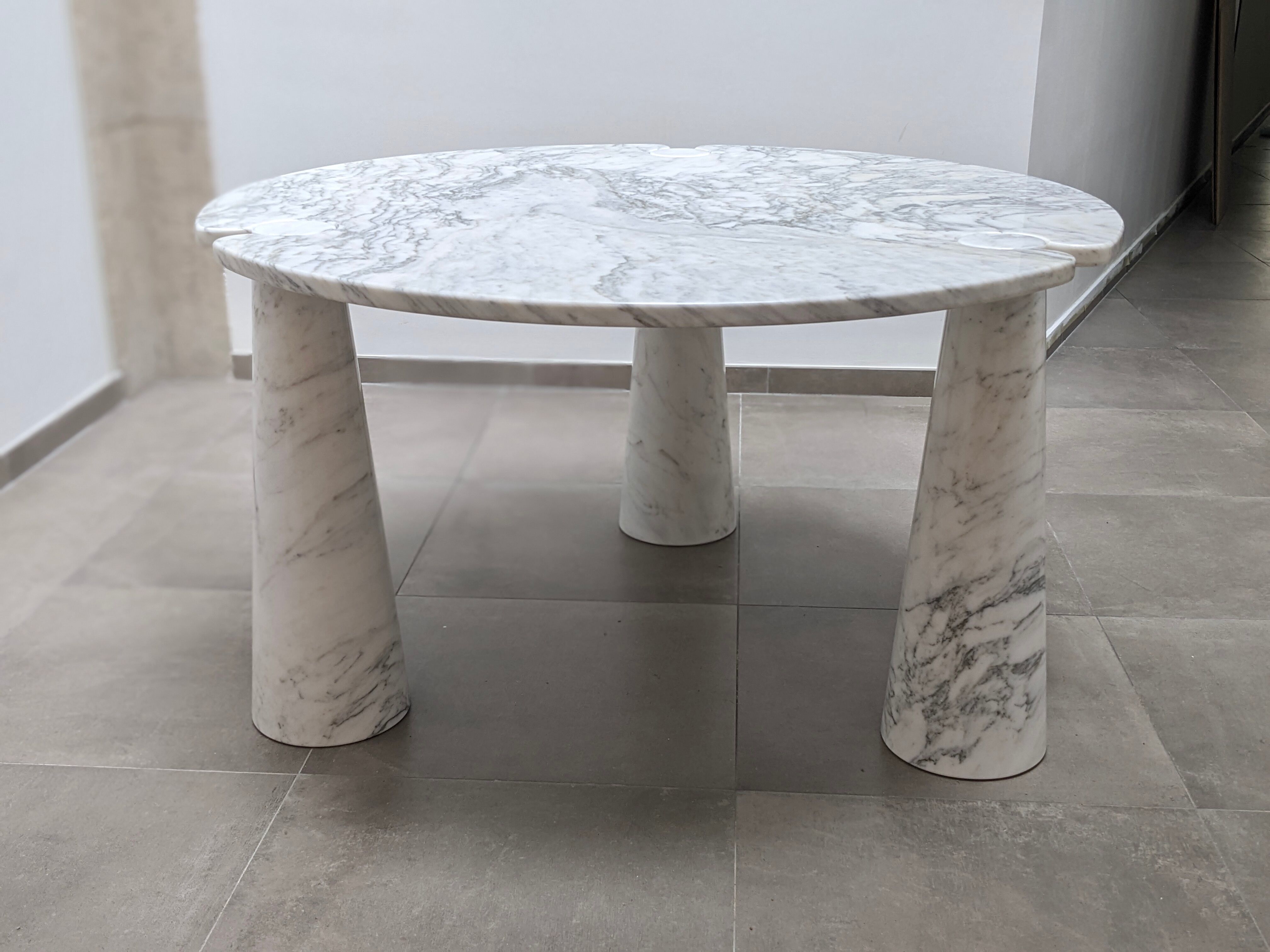 Dining table "Eros" Angelo Mangiarotti for Skipper