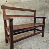 Antique oak bench hall bench 105 cm