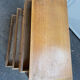 Vintage commode from the 50s/60s – 3 drawers – wood – tapered legs