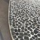 Table basse mosaïque allemande du milieu du siècle par Berthold Müller Oerlinghausen, années 1960