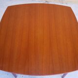 Scandinavian dining table extendable teak by Henry Walter Klein