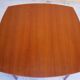 Scandinavian dining table extendable teak by Henry Walter Klein