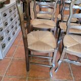 6 chairs louis xv mulch