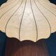 Lampe suspension Cocoon moderne du milieu du siècle par Friedel Wauer pour Goldkant Leuchten, Allemagne, années 1960