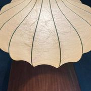Modern mid-century Cocoon pendant lamp by Friedel Wauer for Goldkant Leuchten, Germany, 1960s.