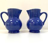 Duo of Emile Henry bistro pitchers