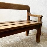 Banc d’école enfant ou de chapelle
