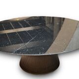 Table basse par Warren Platner - Edition limitée Knoll bronze 2020