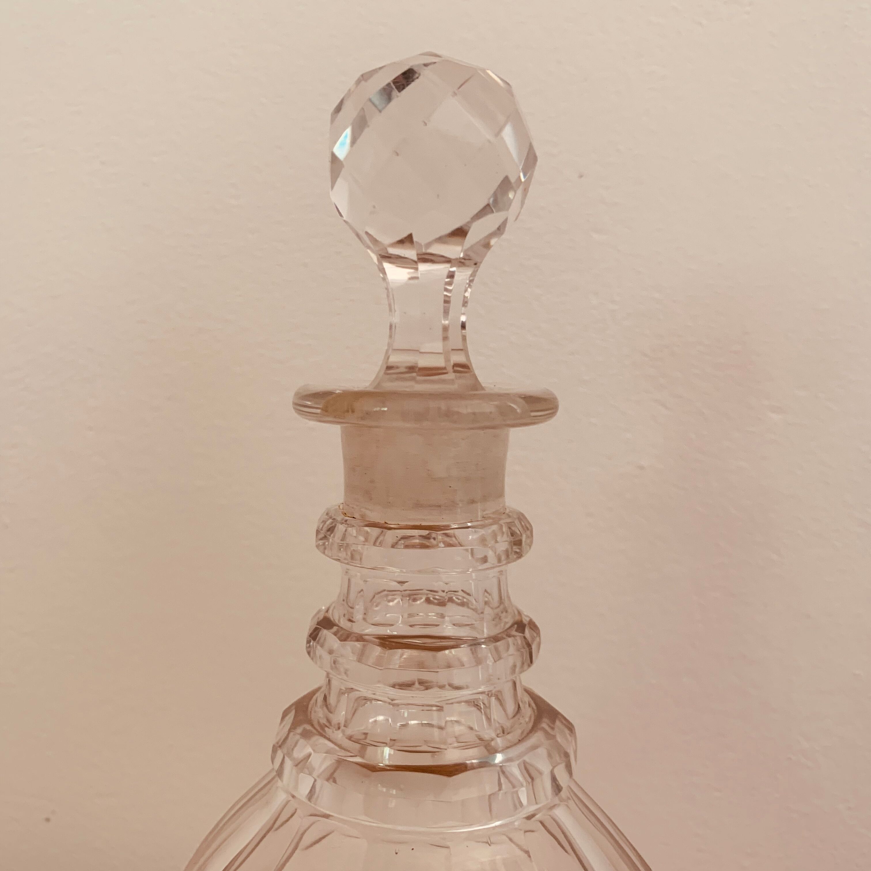 Baccarat crystal cognac/whiskey decanter