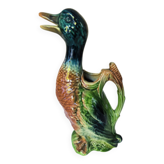 Barbotine canard porcelaine