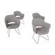 4 armchairs Knoll International 60's Eero Saarinen