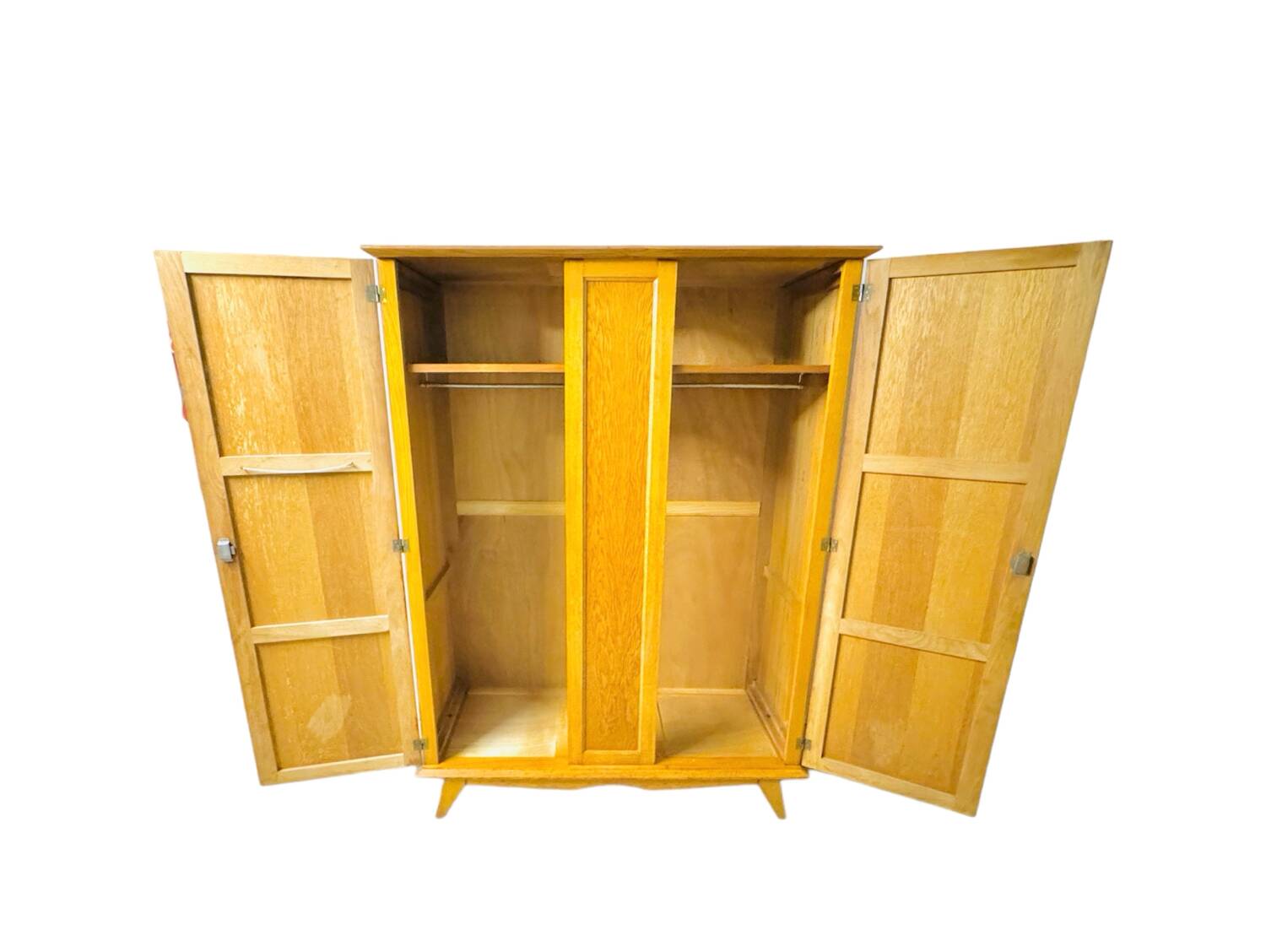 Vintage Parisian wardrobe with compass feet from the 60s